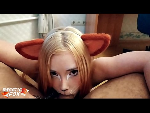 ❤️ Kitsune nqos dick thiab cum hauv nws lub qhov ncauj ❤  Porn video  ntawm peb  ❌ Ib